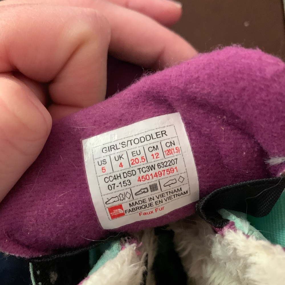 North face boots